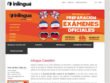 Tablet Screenshot of inlinguacs.com